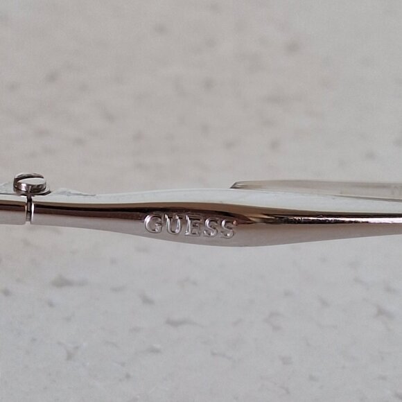 GUESS SUNGLASSES GU 6017 HIGHWAY SILVER WTH CASE - Picture 10 of 11